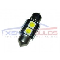 2x 31mm 2 SMD LED White..